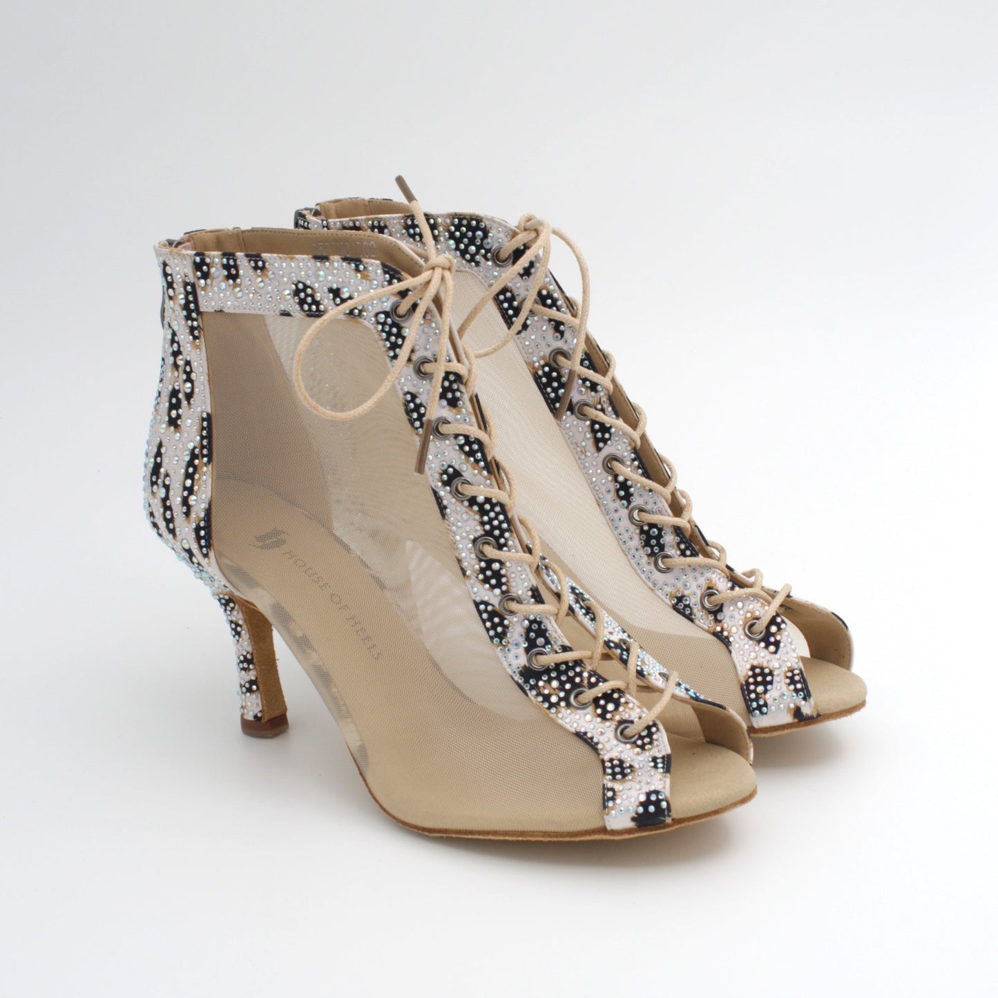 Athena boot - dansesko med stener