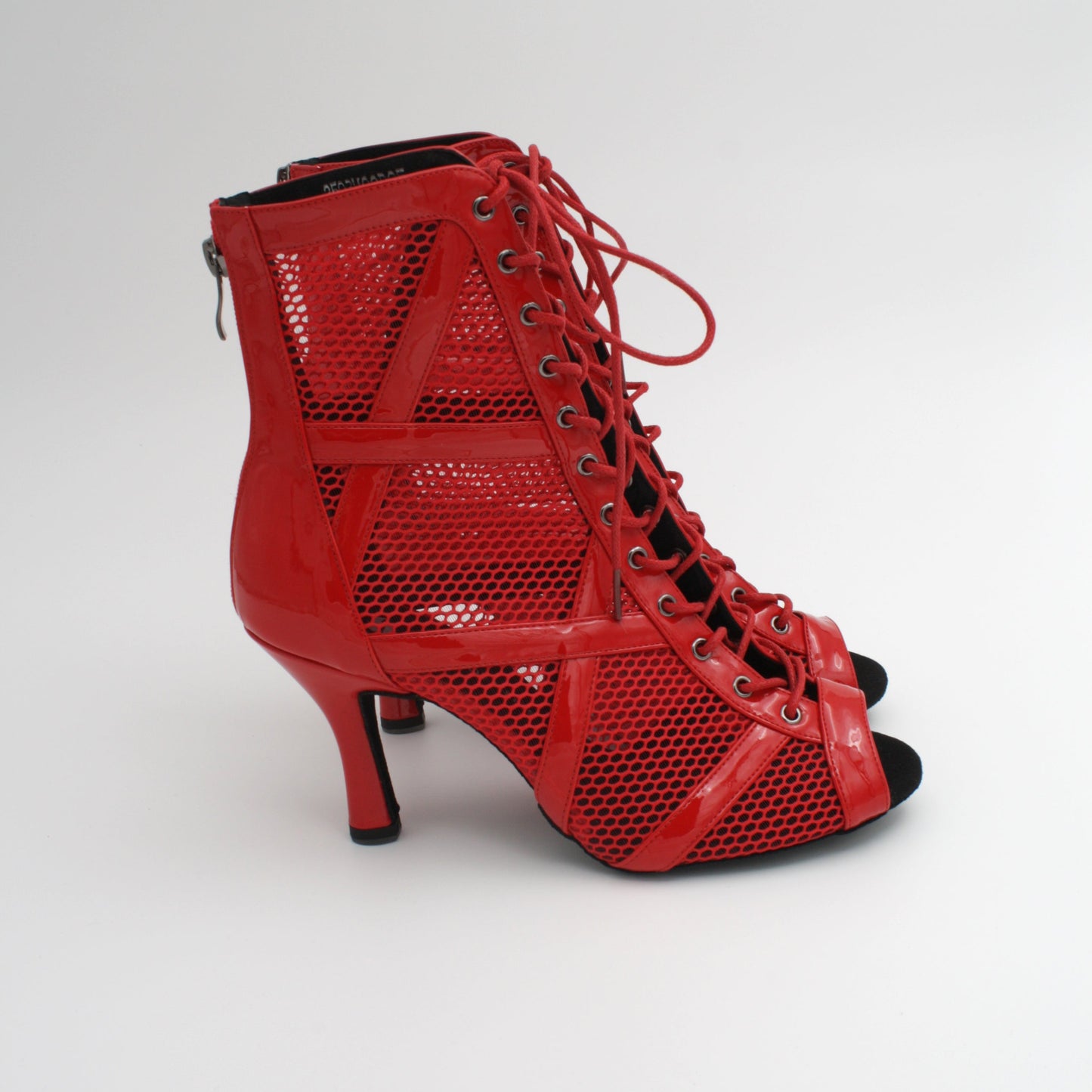 Artemis red - dansesko i PU