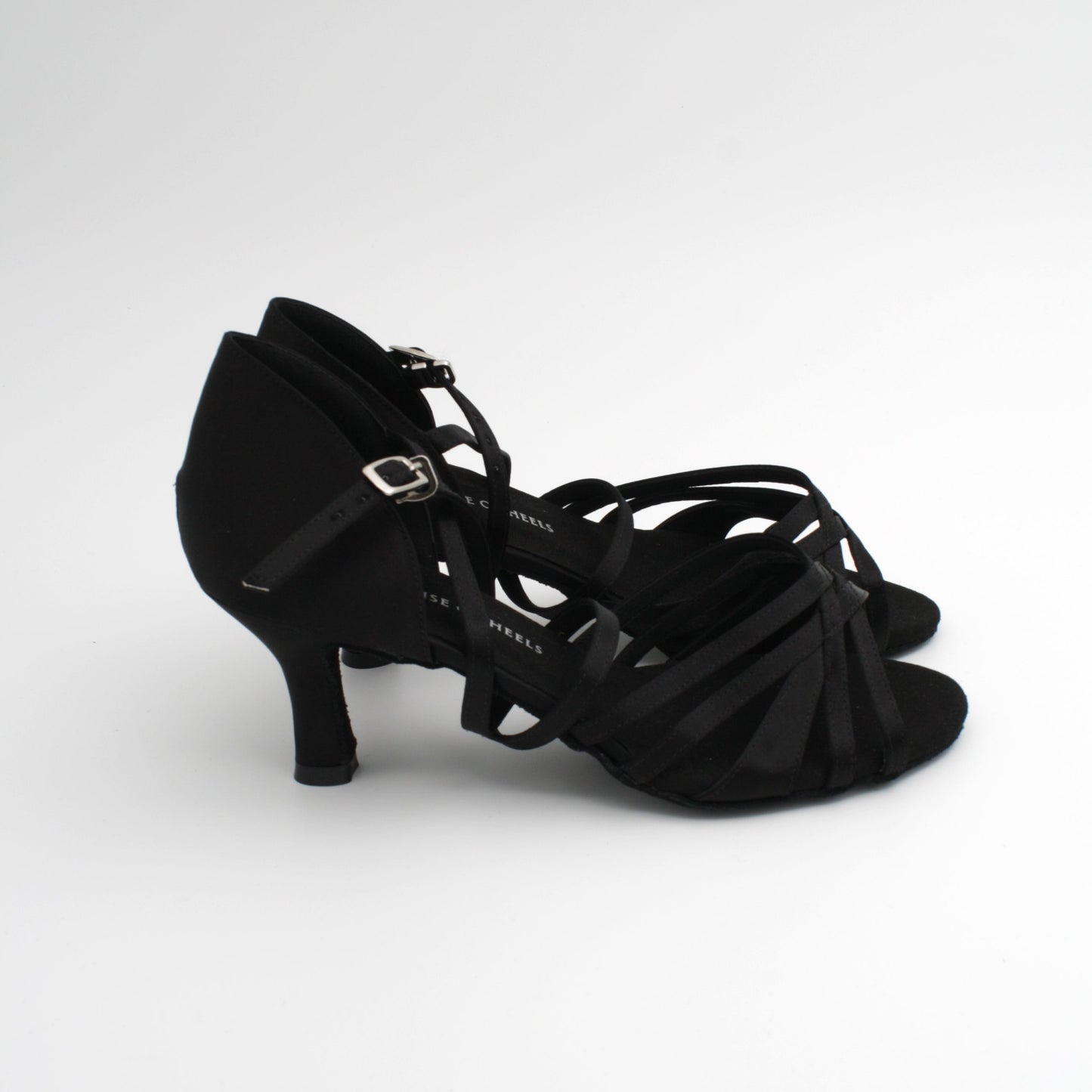 Thalia black dansesko med 6,5 cm hæl
