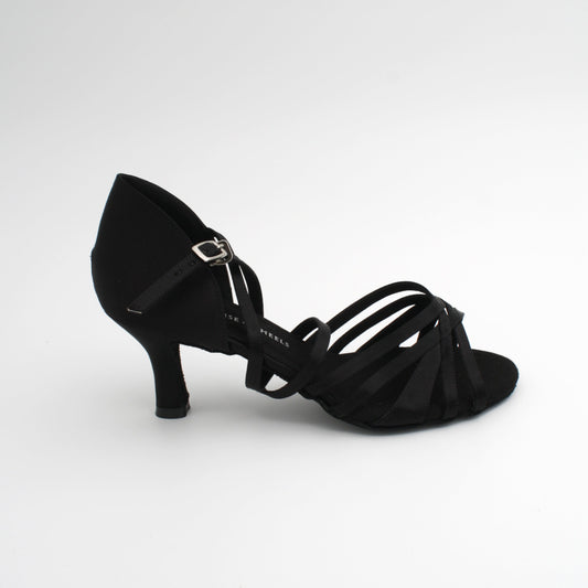 Thalia black dansesko med 6,5 cm hæl