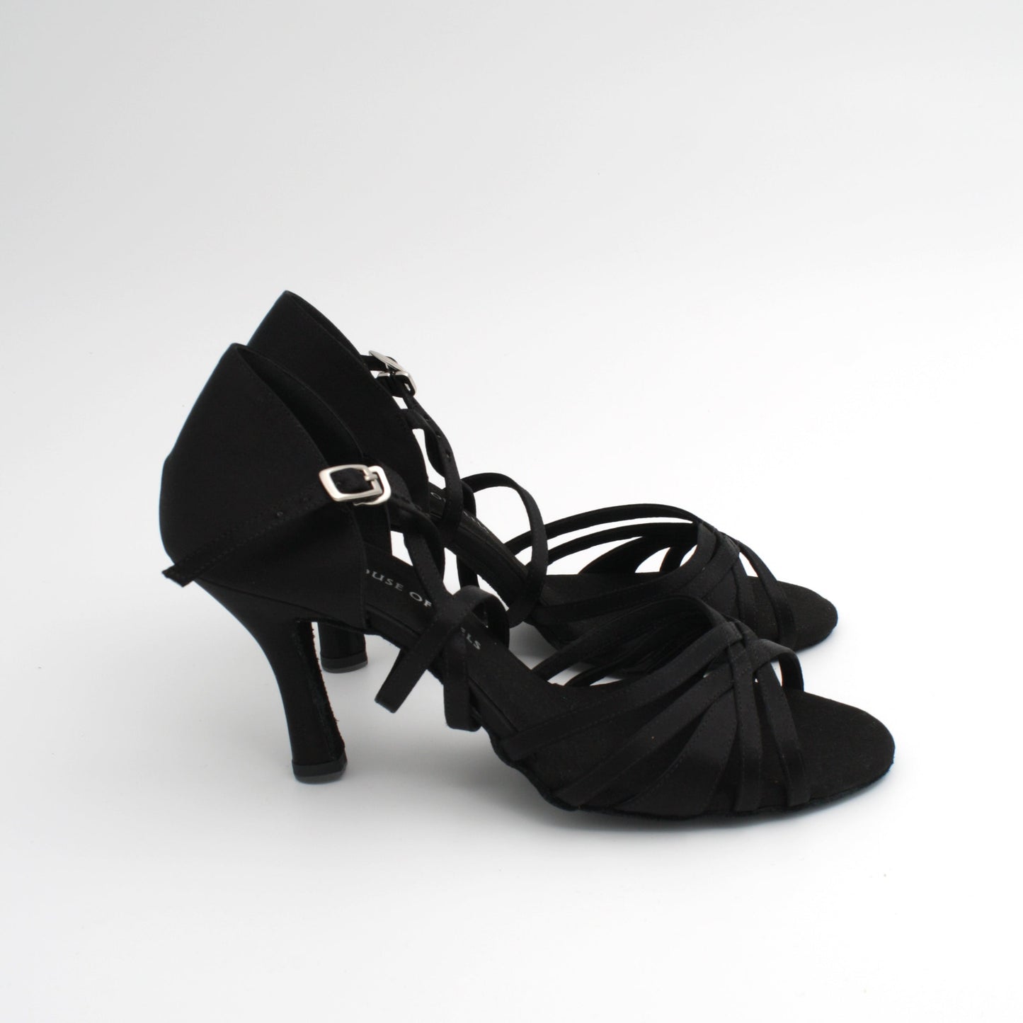 Thalia Black – Dansesko med 8,5 cm hæl og perfekt grep