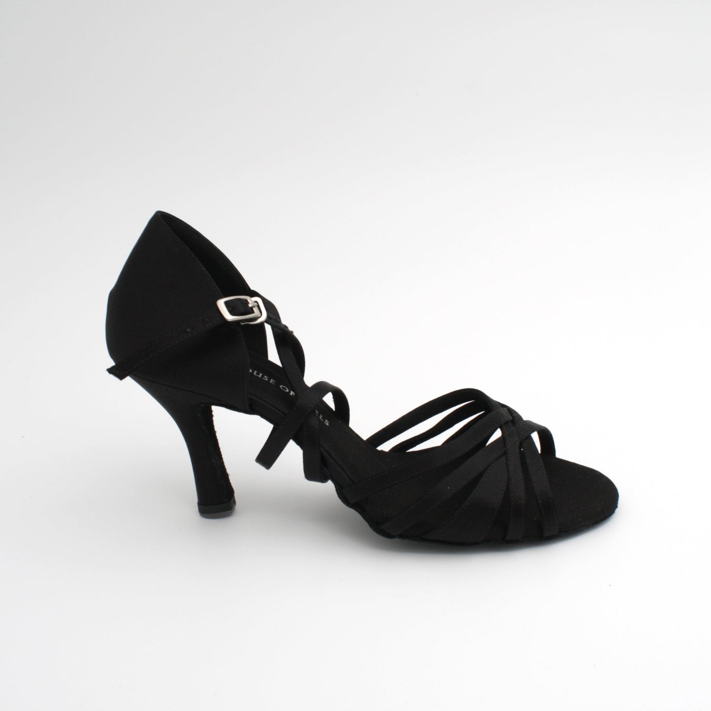 Thalia Black – Dansesko med 8,5 cm hæl og perfekt grep