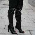Nemesis black - heels dansesko